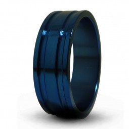 Синее кольцо Т1043